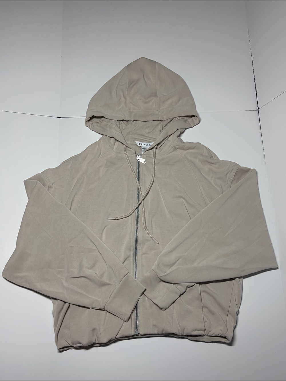 Women’s Cropped heavyweight zip-up